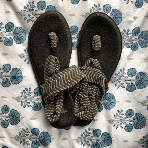 Sanuk Chevron Yoga Mat Sandals - Picture 3 of 5